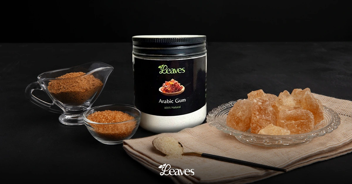 how to use gum arabic